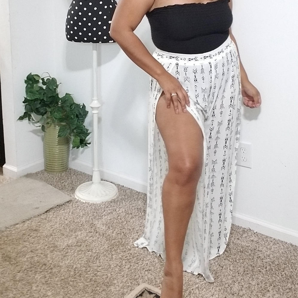 GONE WITH THE WIND ARROW SPLIT PANTS - Picture 4 of 13